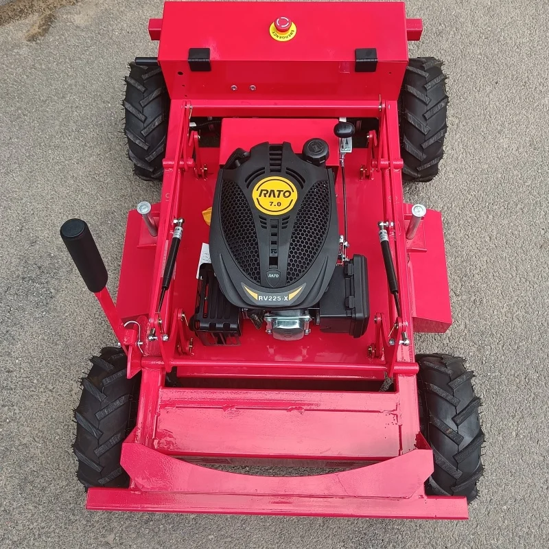 ロボット芝刈り機 リモコン式 自走式草刈機 ユーロV排出ガス規制準拠 カスタマイズ可能なデザイン