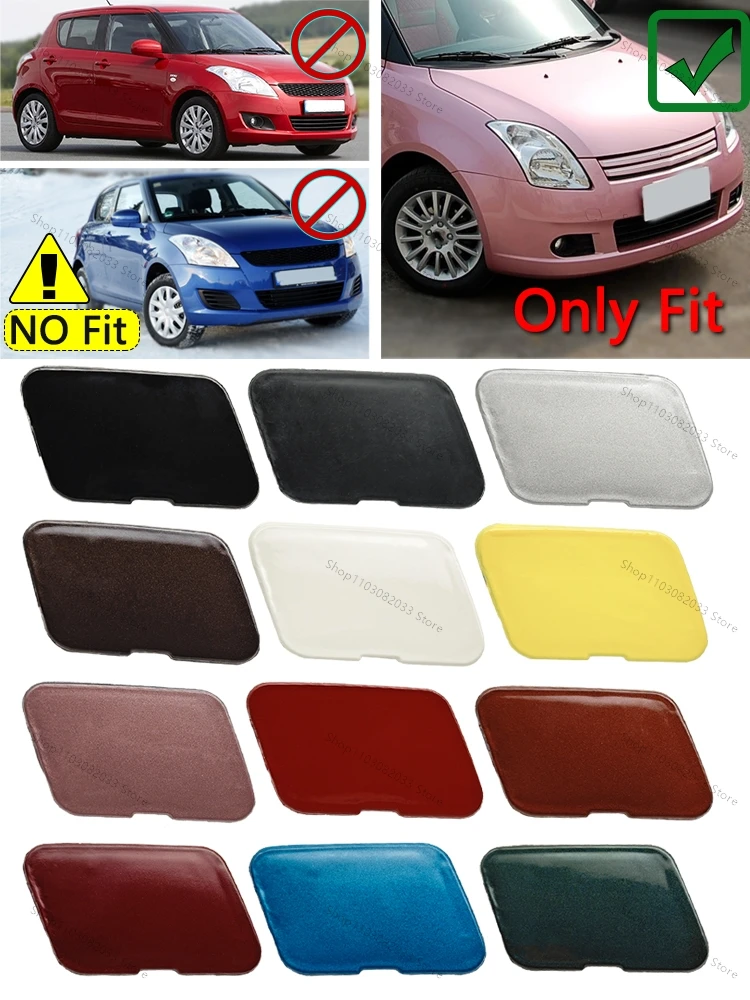 

For Suzuki Swift 2005 2006 2007 2008 2009 2010 2011 Car Front Bumper Trailer Hauling Eye Lid Tow Hook Cover Cap