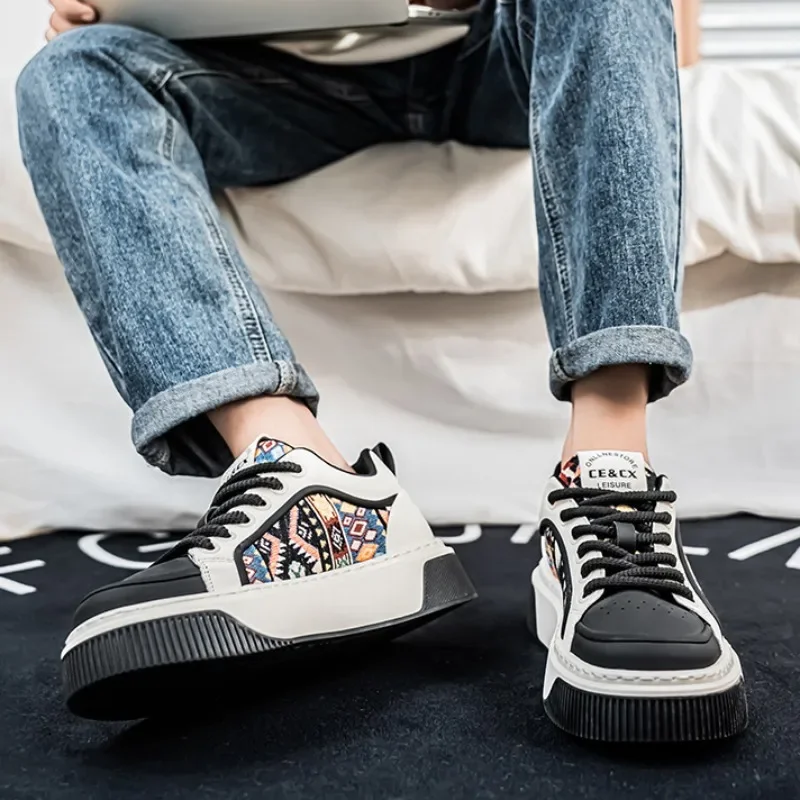 Men Casual Shoes 2025 New Spring Casual Sports Shoe Luxury Comfortable Trend Men\'s Board Shoes fashionble Sneaker Male Footwear