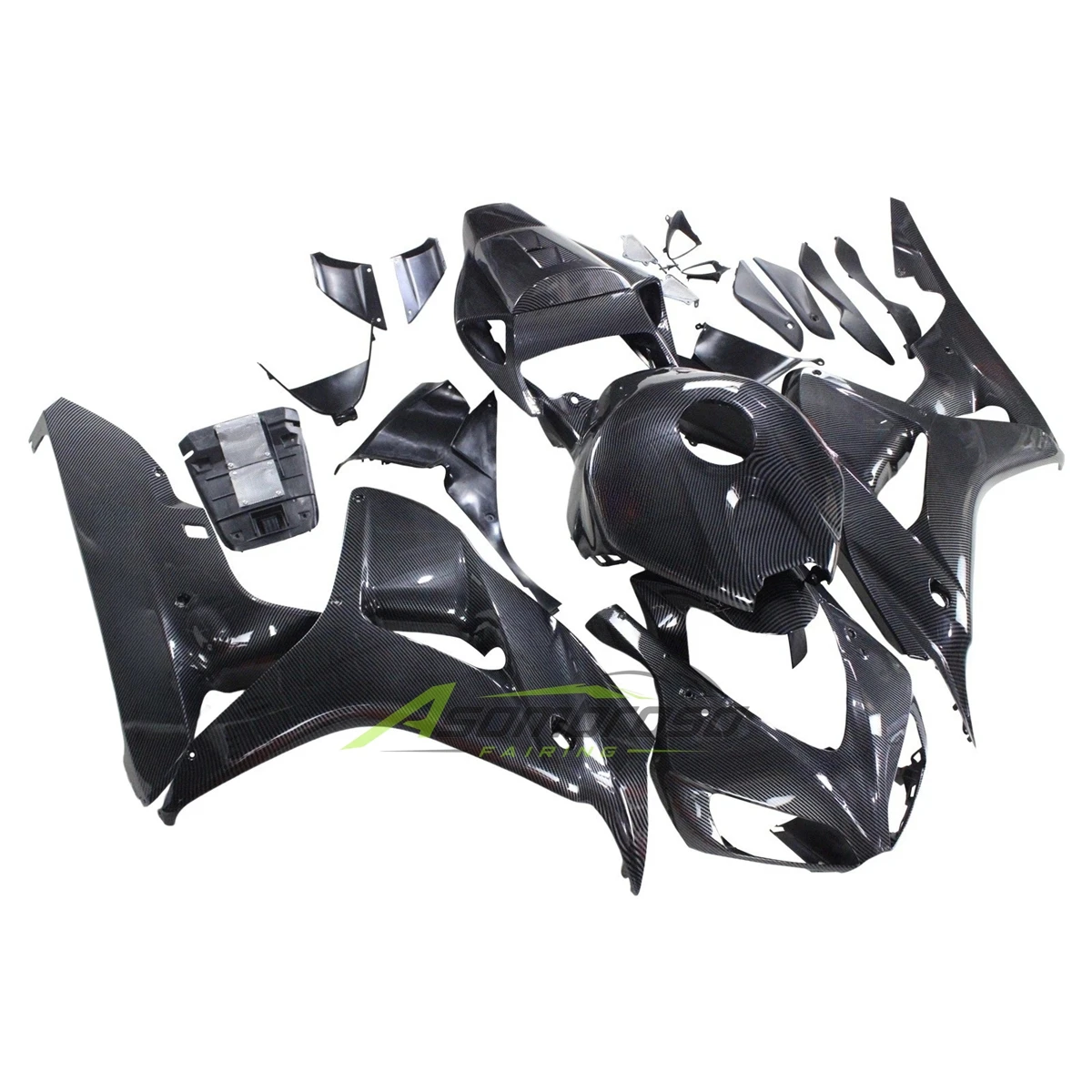 Full Bodywork Fairing Kit Fit For Honda CBR 1000 RR 2006-2007 Injection Mold ABS Plastic Classic Carbon Fiber Look Panels