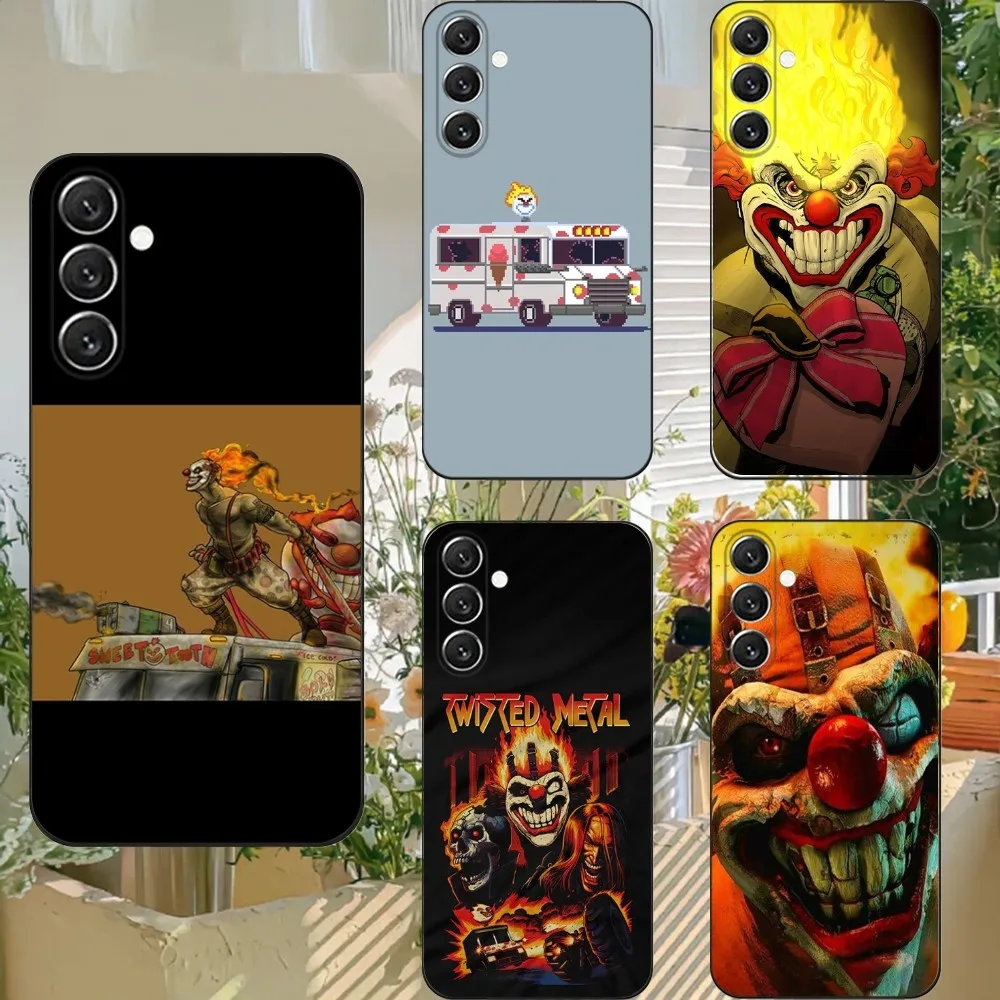 Twisted Metal Sweet Tooth   Phone Case For Samsung S21,S22 Ultra,S20,S30 plus,S22 plus,S23,S30 ultra 5G Silicone Cover