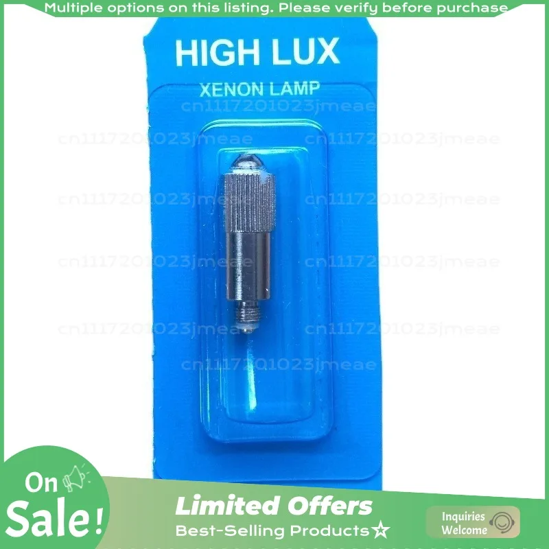Fiber Optic Endoscope Lamp Bulb 2.5V 0.7A 1.7W Replacement Compatible with OLYMPUS MAJ-525 MAJ-524