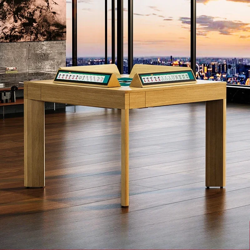 Digital Mahjong Machine Automatic Multifunctional Electronic Mahjong Table Household Egg Dou Dizhu Entertainment Table,