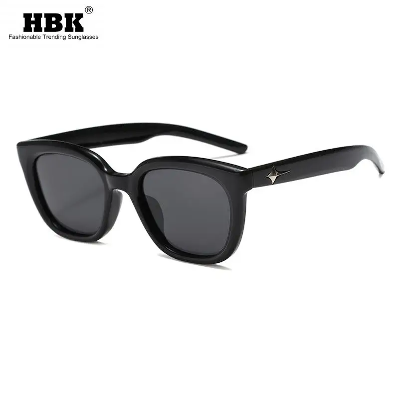 New square frame UV polarized light  resistant sunglasses for men fashion trendy design personalized outdoor activity Eyewear