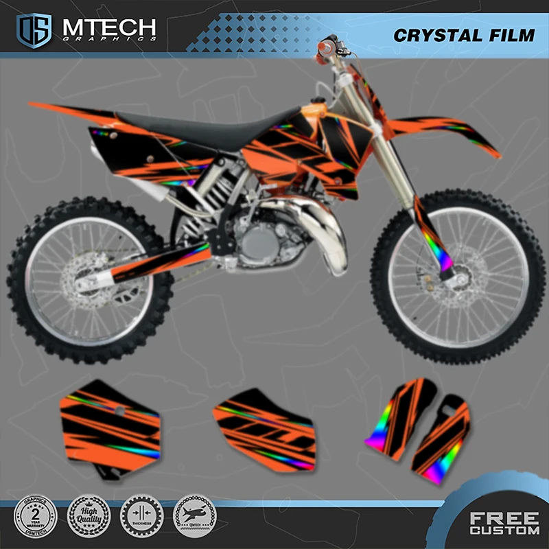 

DSMTECH Motorcycle Graphics Background for KTM 125 250 300 350 450 2003 2004 SX SXF 2004 EXC Decals Stickers Kits 012
