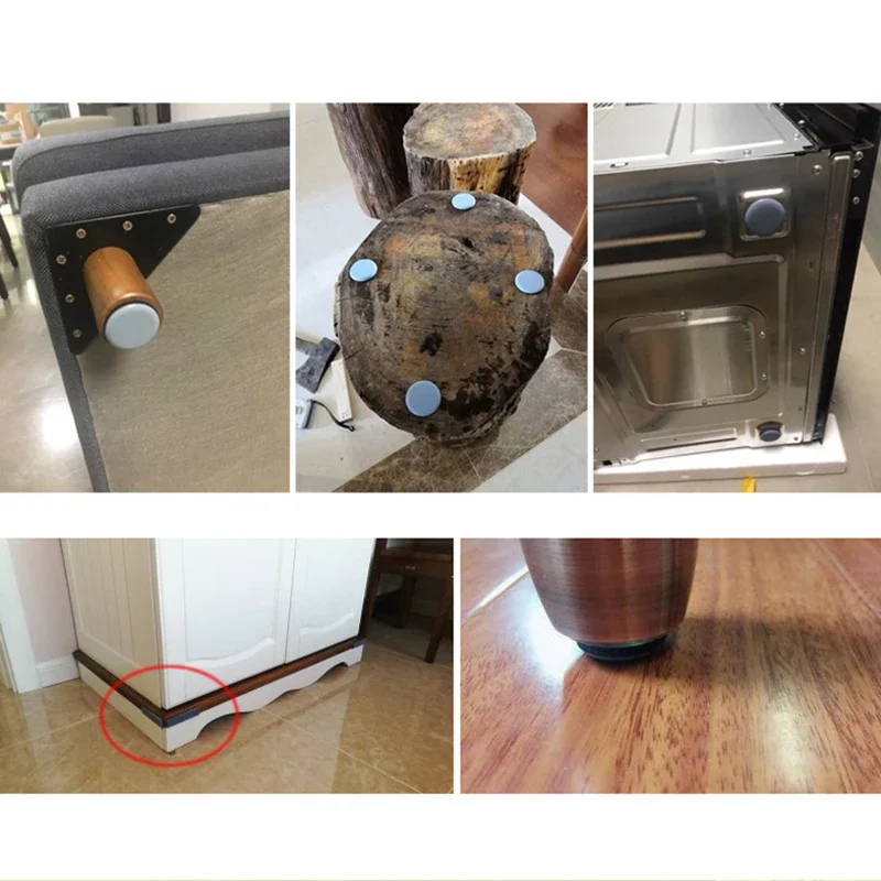 16/19/22/25/32/38 ミリメートルテーブル椅子フットスライダーラウンド家具脚パッドネジキャビネットソファグライド床プロテクタースライダー