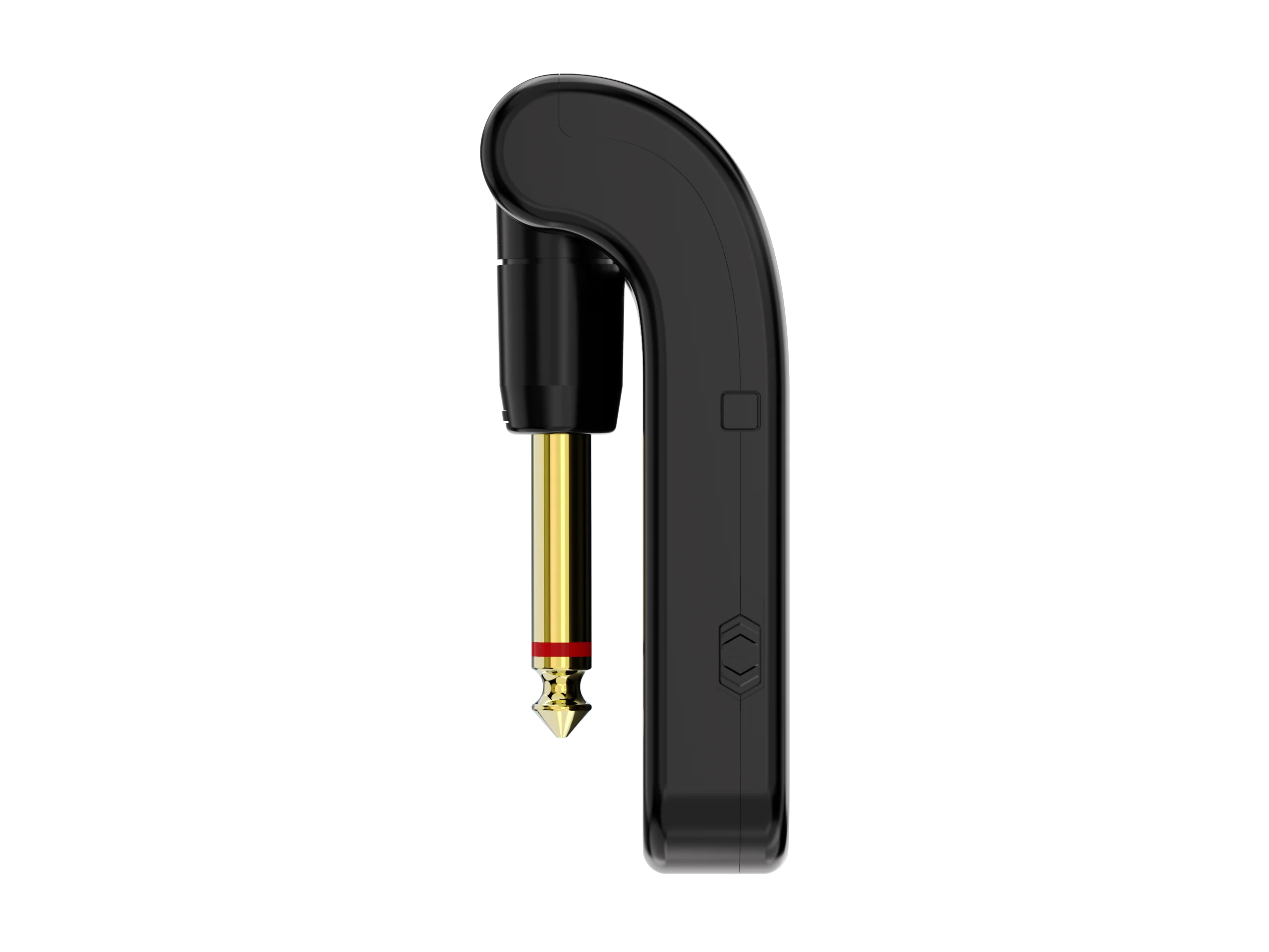 2.4G Wireless Guitar System – Black Transmitter & Receiver for Electric Guitar, EWI, Bass