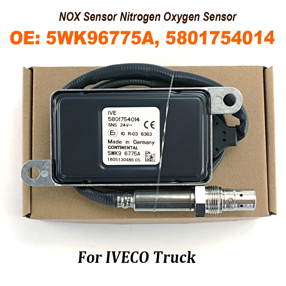 5801754014 5WK96775A 5WK9 6775A NOX Sensor Nitrogen Oxygen Sensor 24V Compatible with IVECO Truck Part High Quality Chip