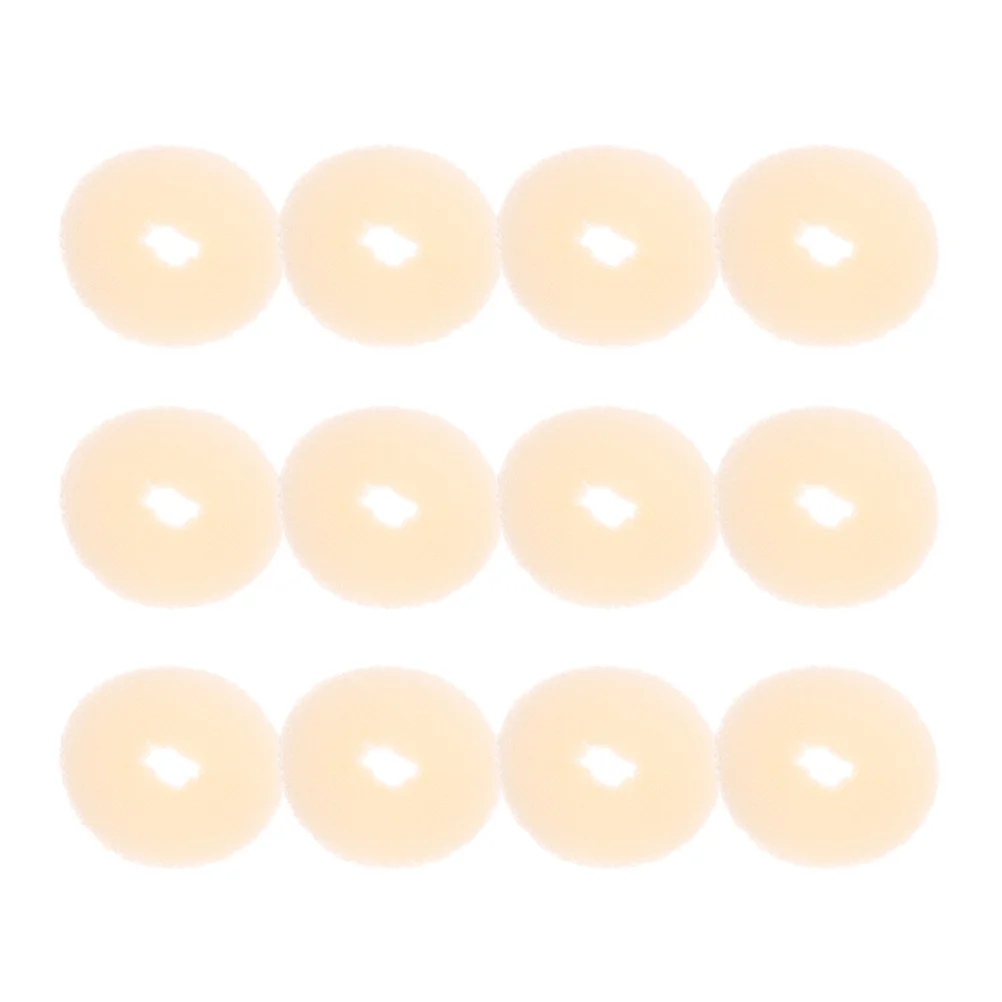 

12Pcs Bun Hair Shaper for Girl Simple Design Safe Material Quick Easy Styling Useful for Daily Party Wedding Occasions Doughnut