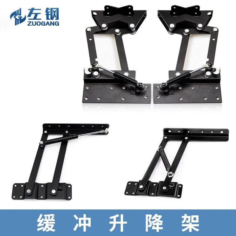 Pneumatic Hydraulic Folding Table Lifter Hinge Tea Table Buffer Lifter Height Adjuster Furniture Hardware Accessories