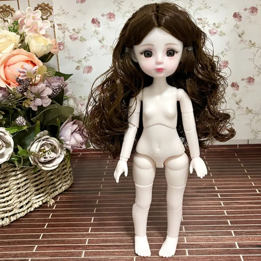 Bez ubrań 1/6 Lalka BJD Wielozłączeniowa Lalka do Przebierania Białe Skóra Ruchome Ciało Lalki Wymienny Korpus DIY