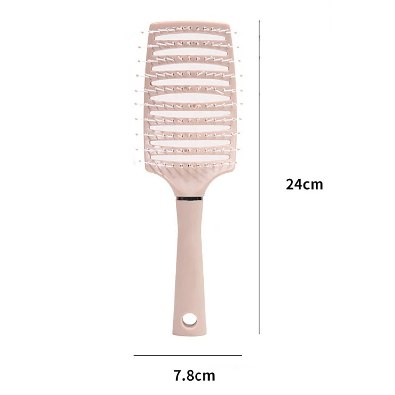 Peigne de massage du cuir chevelu, brosse à air, peigne à friser, coussin d'air, peigne en plastique, poils, peigne à sac gonflable, massage domestique, peigne de coiffure, 1 pièce