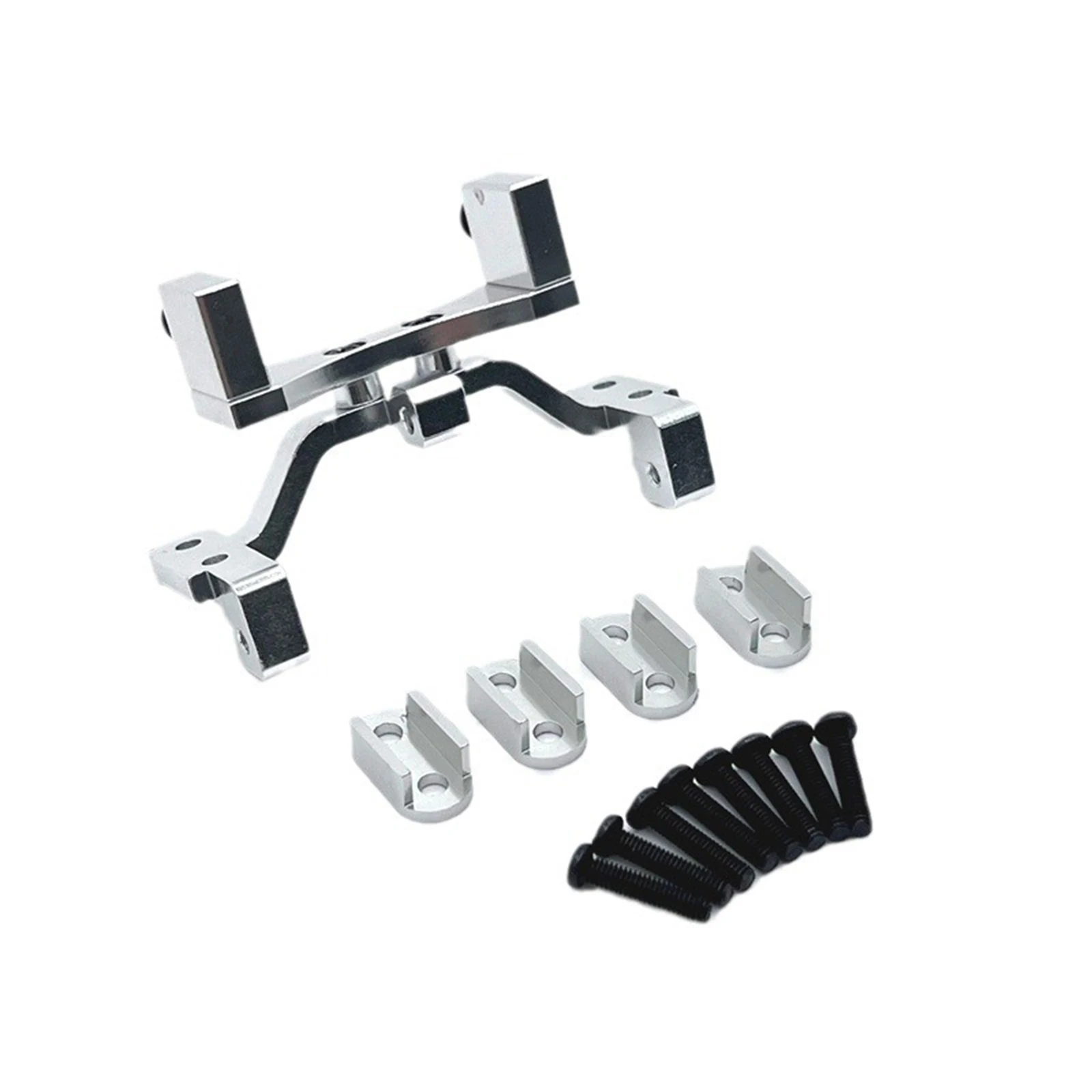 13pieces Durable Metal Replacement Spring Mount For WPL 1/10 RC Car Parts Upgrade Parts For Model Black