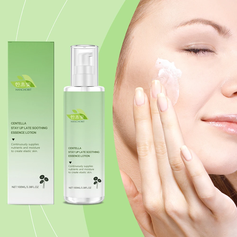 

100ml Centella Soothing Essences Lotion Deep Hydrating Nourishing Skin Solution Soothing Irritated Acne-Prone Skin Emulsiom