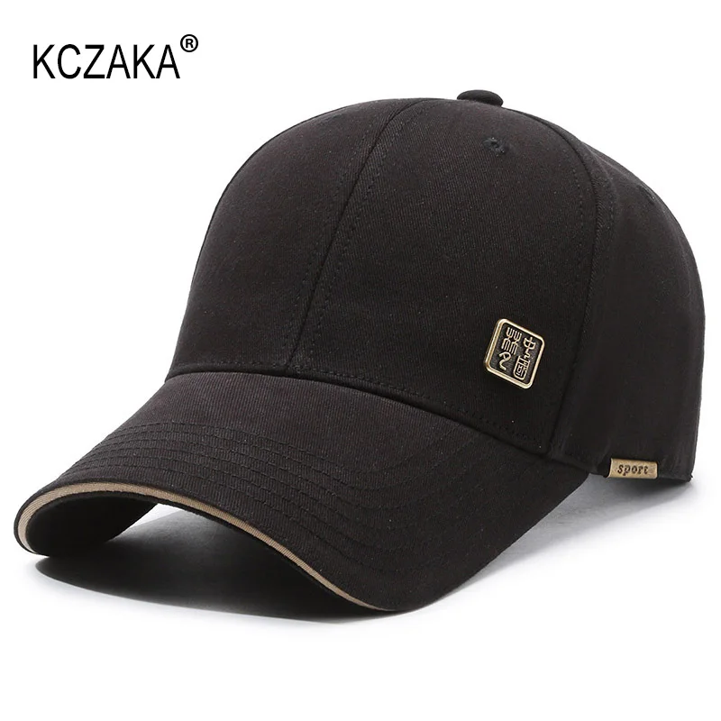 Brand Men\'s Baseball Cap Spring Summer Cotton Snapback Caps Plus Size Mens Outdoor Sports Quick Dry Sun Hats Adjustable