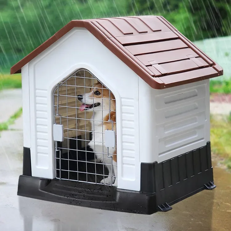 

Dog house All seasons Outdoor summer rain protection Sun protection Outdoor house Medium large dog cage Pet dog kennel