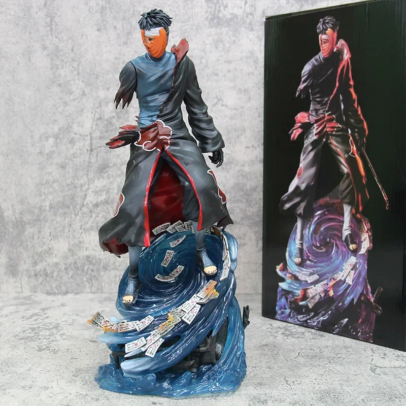 Naruto CW battle damage belt soil, luminous Uchiba belt soil figure GK Xiao organization Ah Fei ornament wholesale