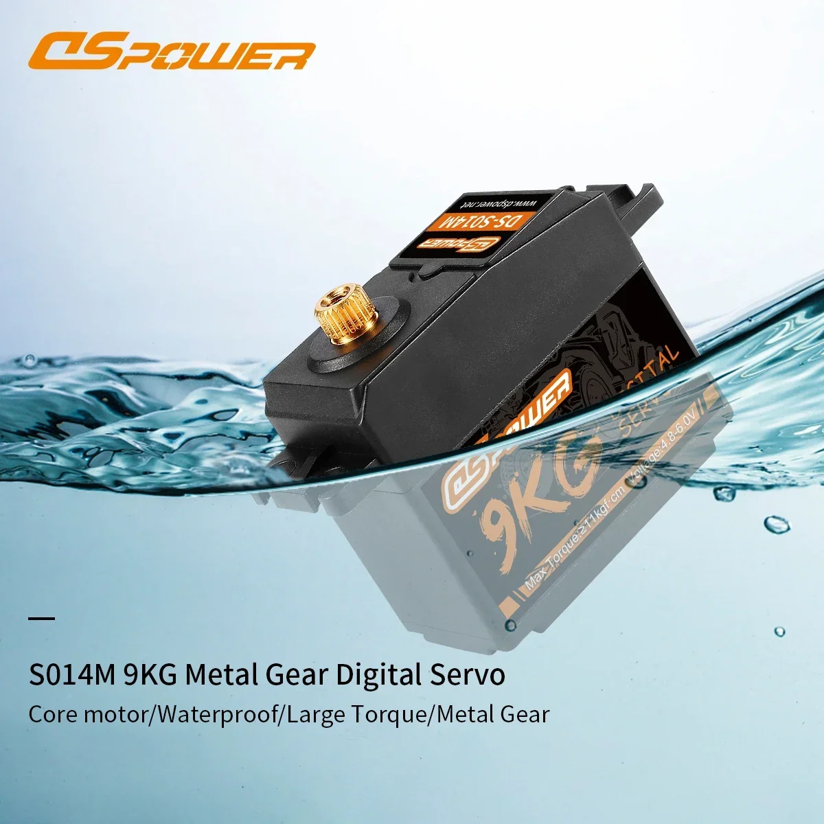 DSpower 21g 25g 2kg 6kg 9kg 15KG Waterproof Digital Servo Metal Gear Servos for 1/8 1/10 1/14 1/16 RC Car Helicopter Boat Parts