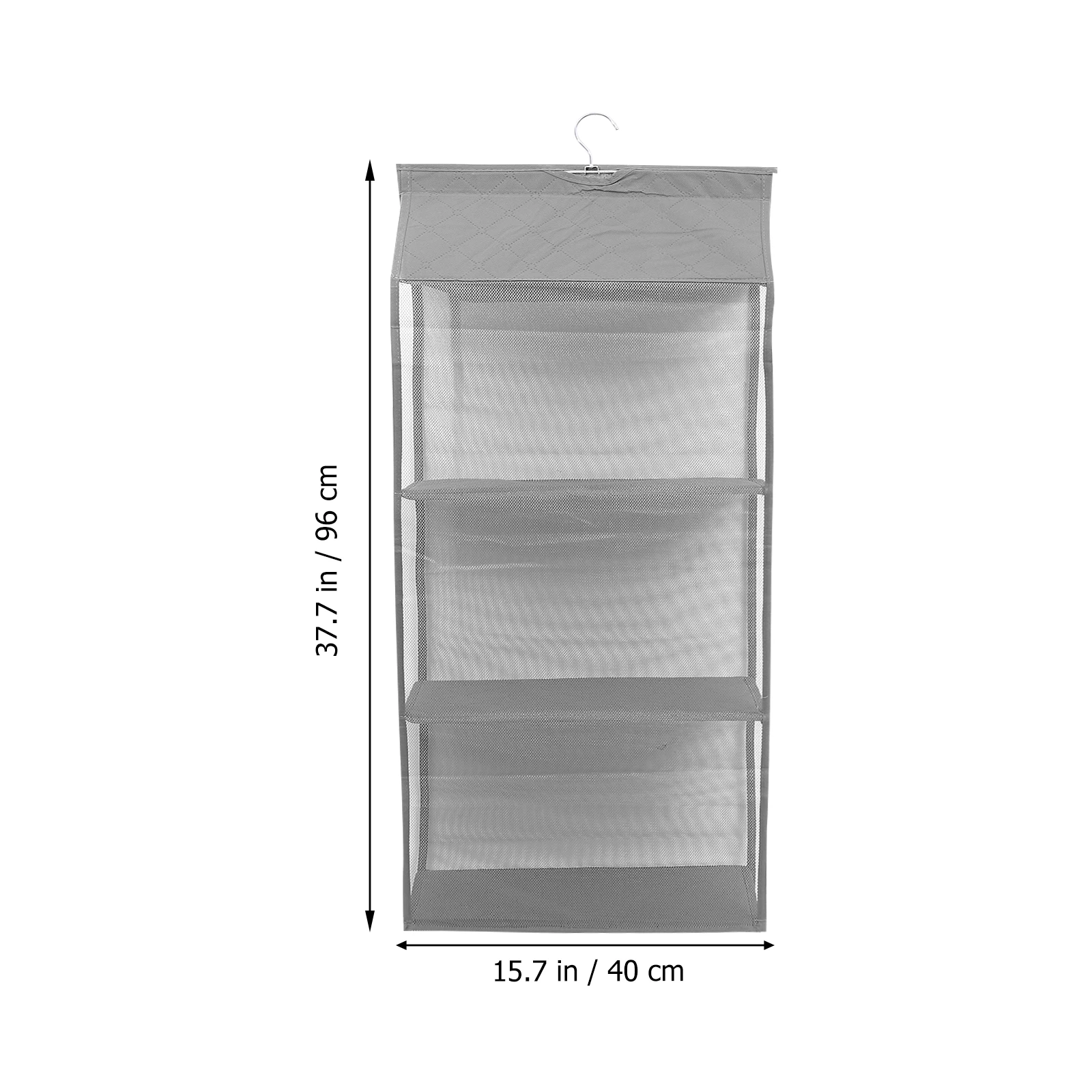 

1pc Dust Proof Hanging Storage Bag Transparent Wall Mounted Organizer Strong Load Capacity Lightweight Space Saving For Clothes