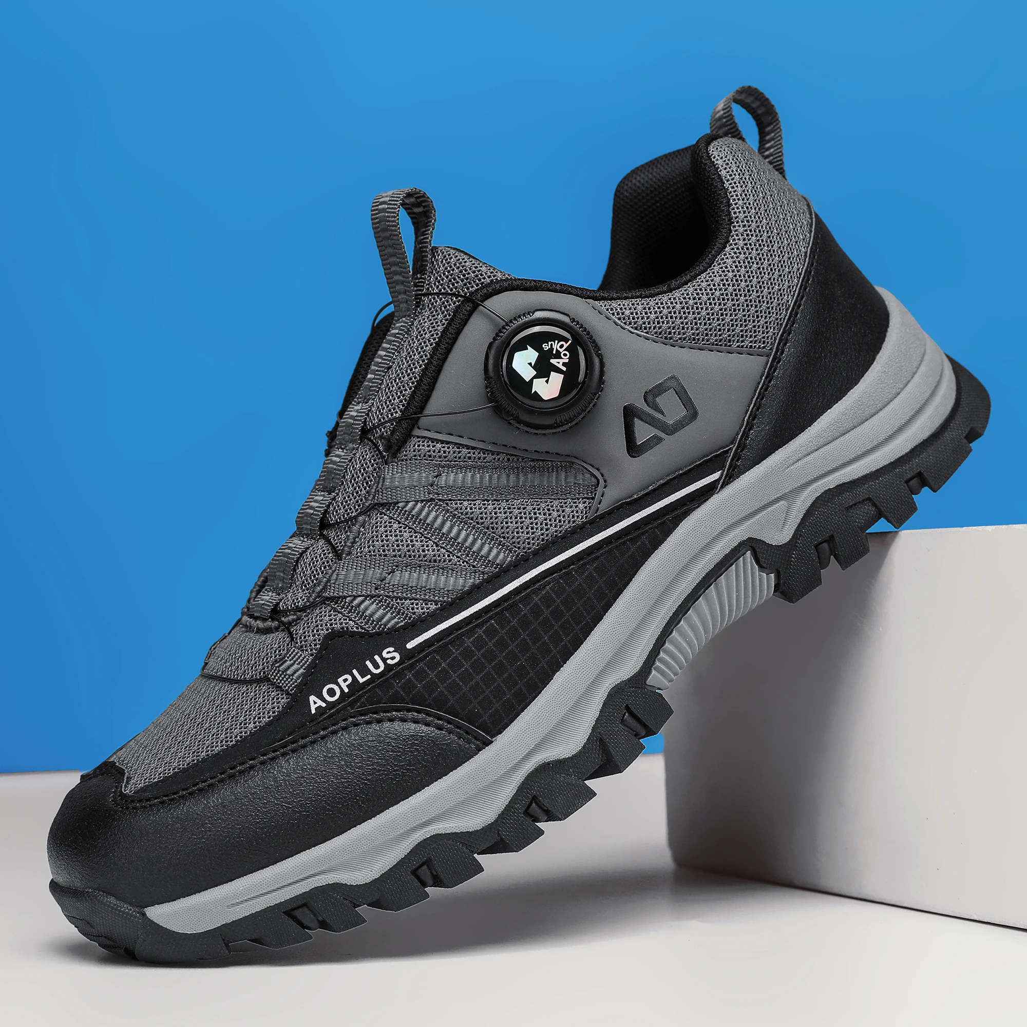 New Fashionable Hiking shoes, Outdoor Men's Walking shoes, Travel Hiking shoes - Comfortable and Breathable, Large size 10