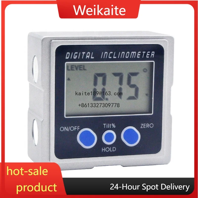 

Digital Level Box Inclinometer with Magnetic Angle Meter Protractor