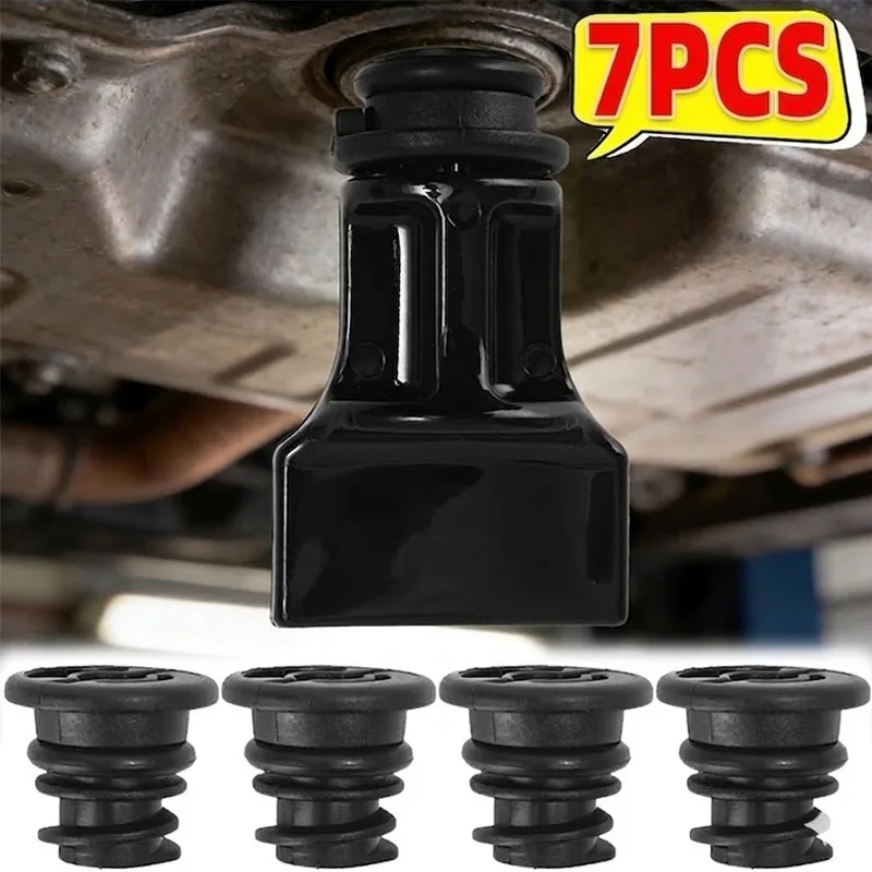 

06L103801 Plastic Engine Oil Pan Drain Plug Screw With Wrench Key Removal Tool For VW Golf Passat Audi A3 A4 A6 Q5 Sump Bolt