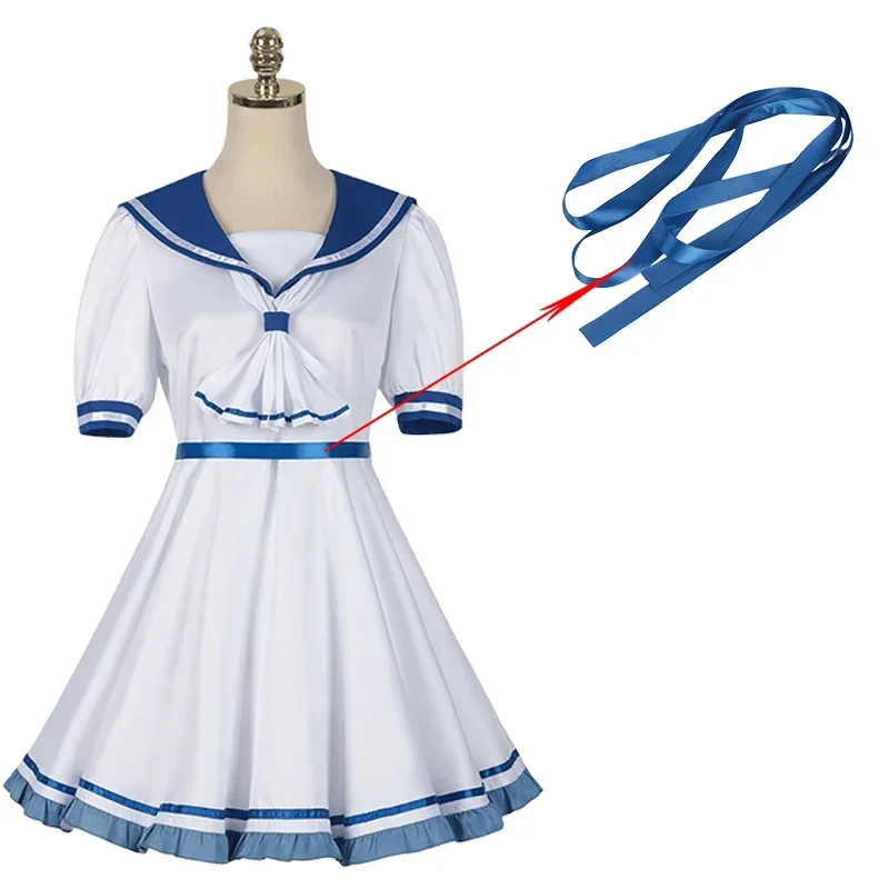 أزياء أنيمي أريما كانا التأثيرية أوشي نو كو كانا أزياء تنكرية JK زي البحارة فساتين شعر مستعار أزياء الهالوين للنساء B576