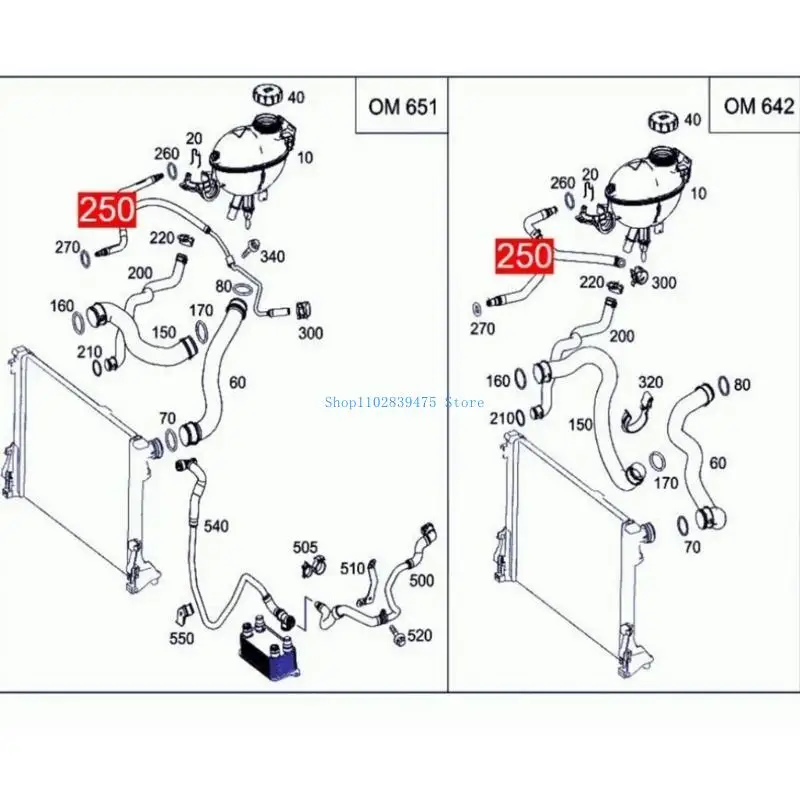 33WB VEPUTY INCIDUTO TIBILE AUPILE PUBLE DEL PIBUTO VENTILAZIONE DUTT AIRDE PERSO PER W204 C180 C204 2045012825 TUBO ACQUA
