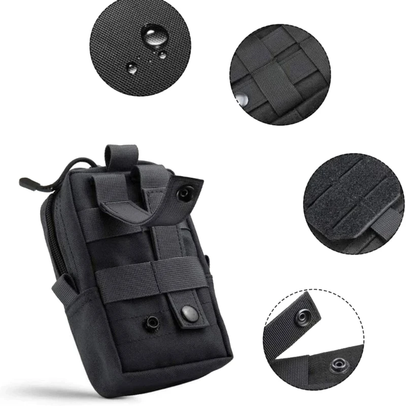 Tactically Storage Utility Holsters Lightweight Waist Pack Phone Holder Y1QE