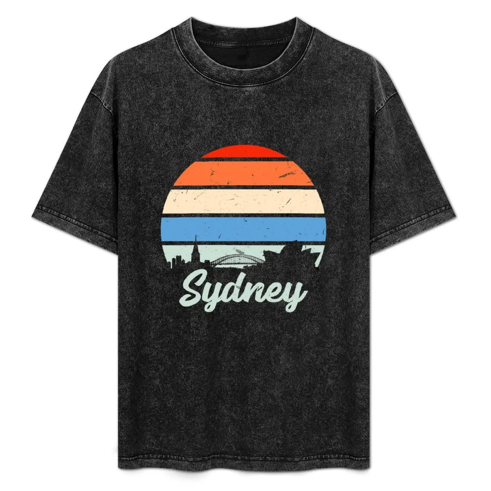 

Sydney Australia Souvenir T-Shirt T-shirts man valentines boutique clothes Men's cotton t-shirt