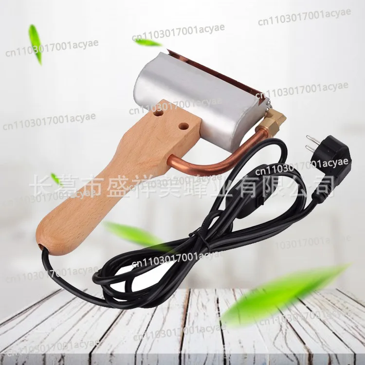 Raising electric honey cutting shovel bees, electric honey cutting knife tools, wooden handle electric honey cutting fork,