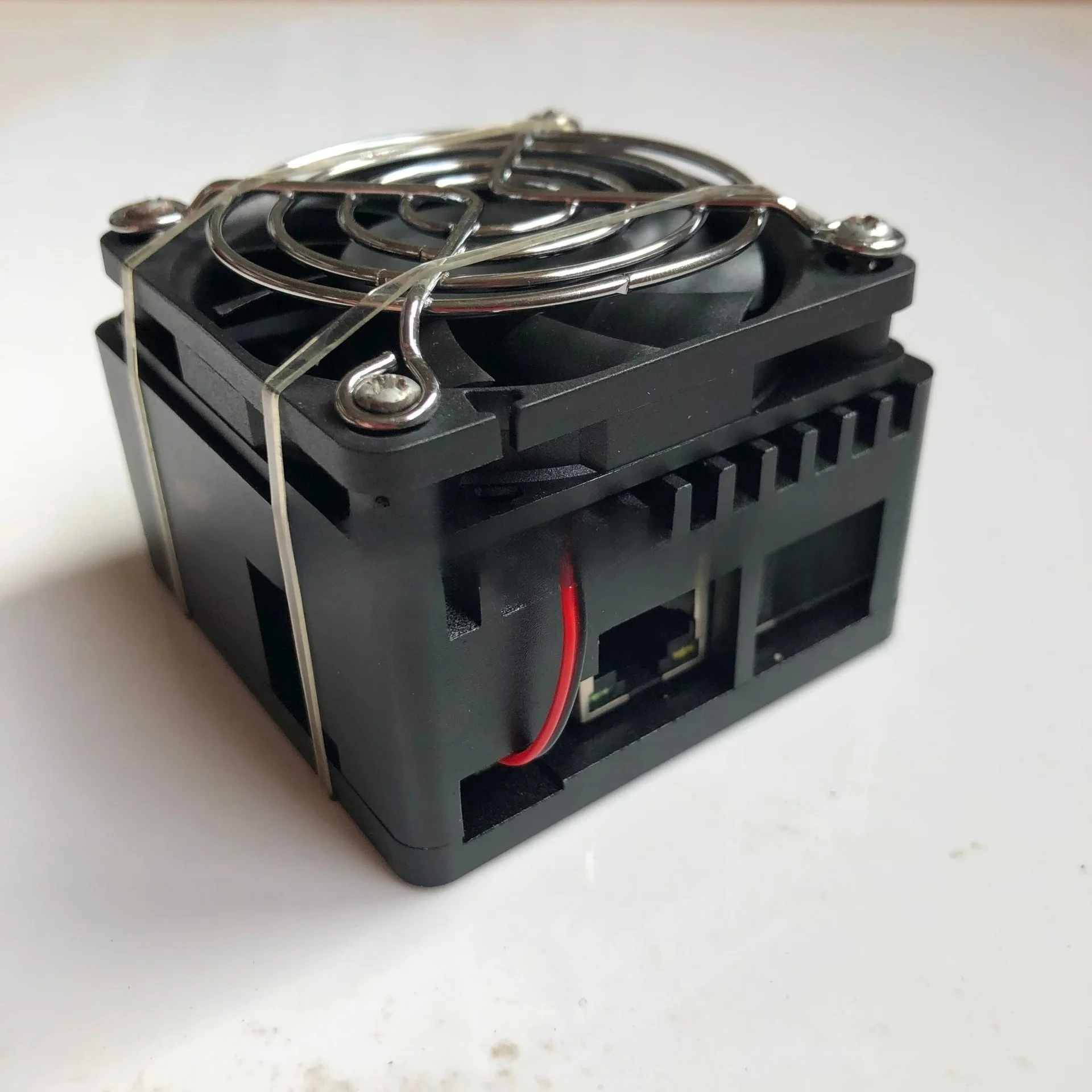 

R2S Mini Router, CNC Full Metal Case for RK3328 Dual Gigabit Network Port Radiator Shell