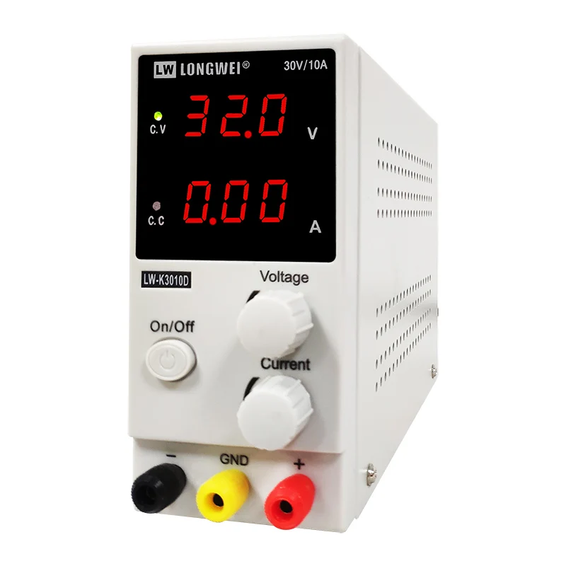 

LONGWEI 30V10A LWK3010D Adjustable Variable DC Power Supply For Charging Laboratory Testing