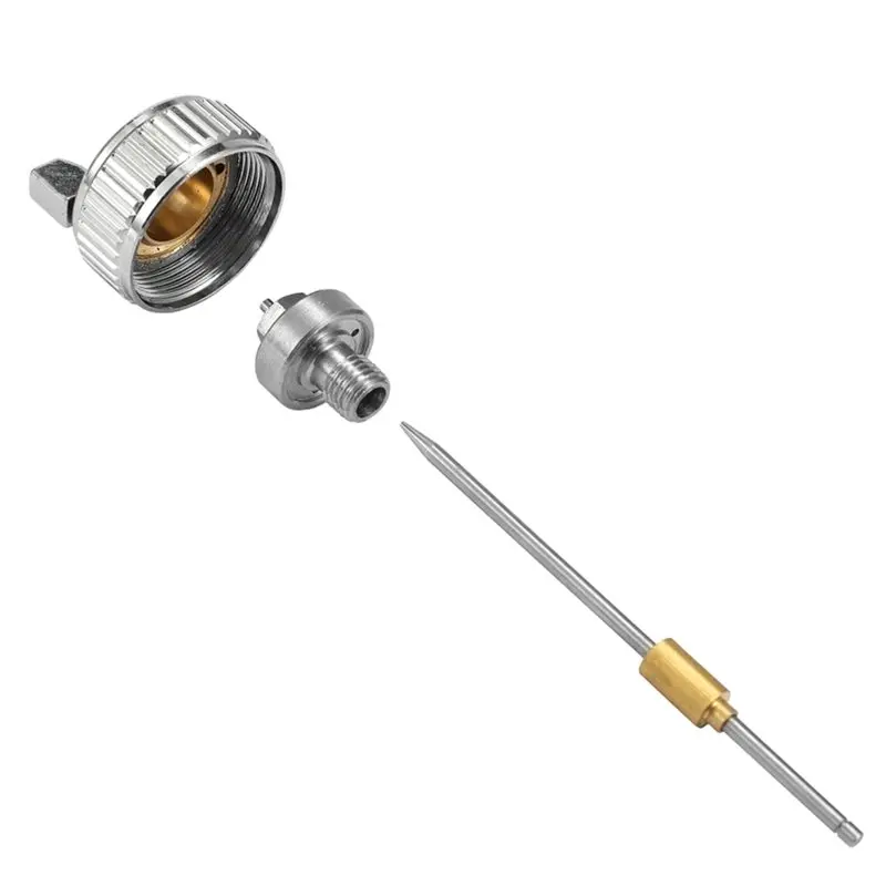 ABLK H-2000 Spuitpistool Vervangende Onderdelen - Airbrush Nozzle Naalddop 1.0Mm Verfspuiten Onderhoudsset Accessoire