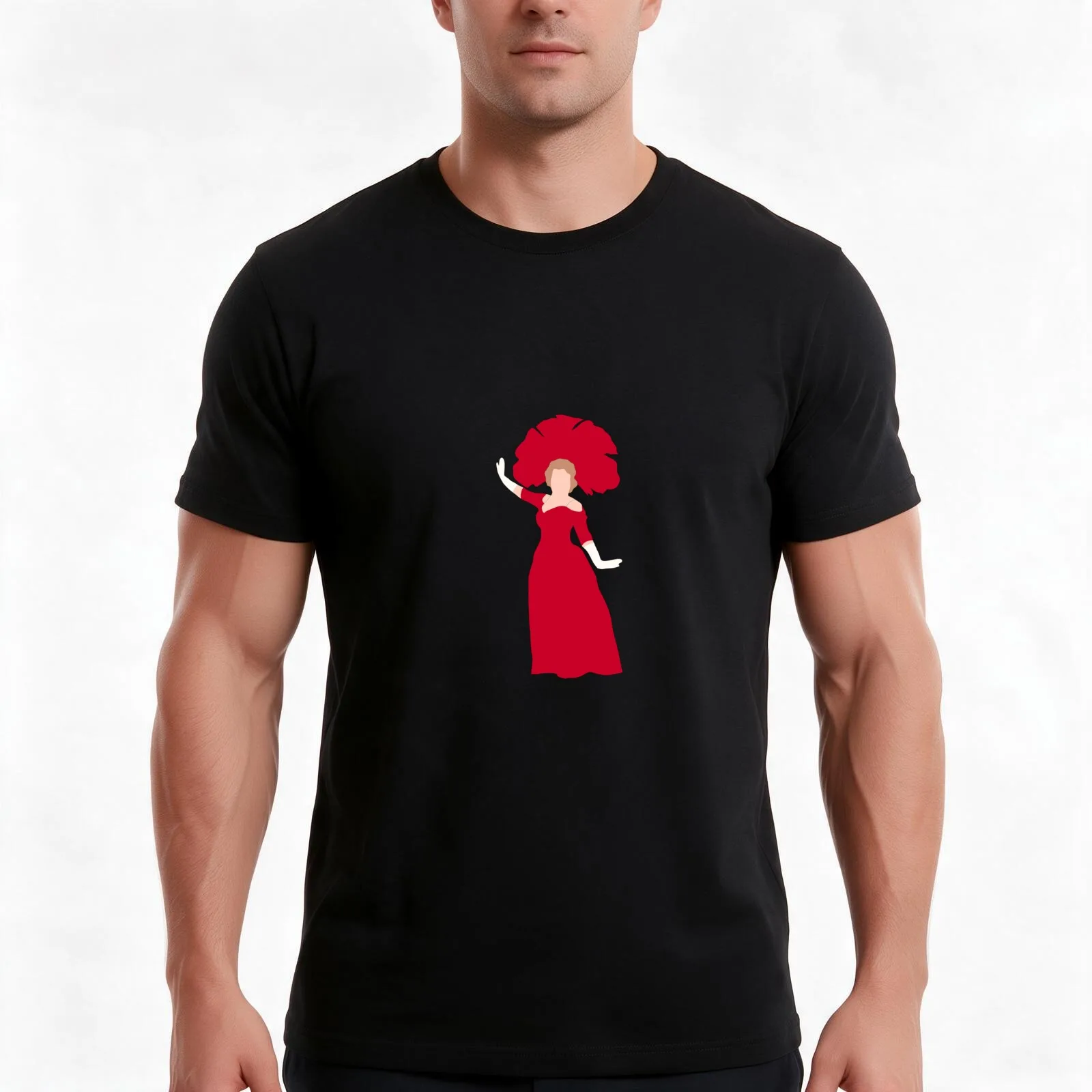 Dolly Levi Hello Dolly T-Shirt, Summer Casual Cotton Tee, Oversized Streetwear Tops, Vintage Graphic Print, Unisex Men Women