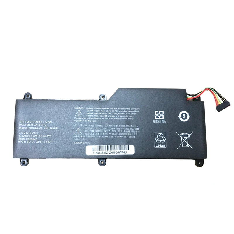 LMDTK New LBH122SE Laptop Battery For LG U460 U460-G U460-K.AH50K AH5DK U460-M.AFB5L 7.6V 48.64WH