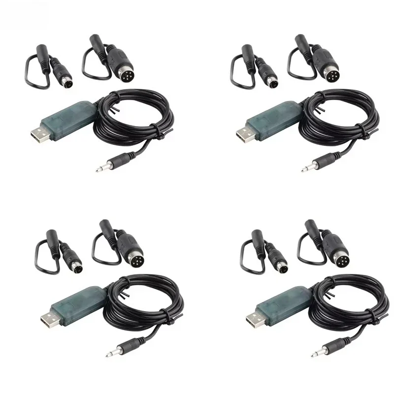 Flysky FS-SM100 USB Simulator Adapter for RC Flight Training, Compatible with FS-i6 i10 T6 CT6B GT3 Transmitters 1PCS/2PCS/4PCS