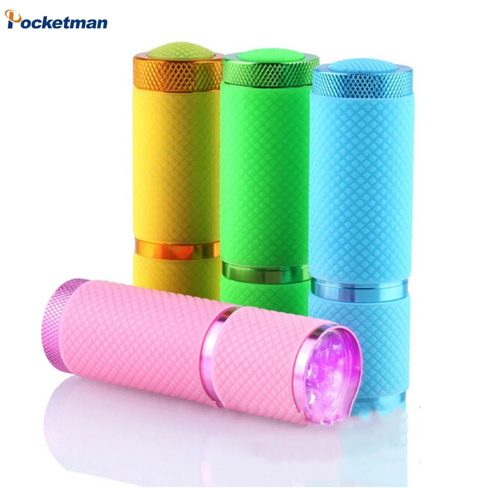 

1Pcs Mini 9LED Super Bright Flashlight Pocket Emergency Light Small Torch Portable Mini LED Lights Camping Lights