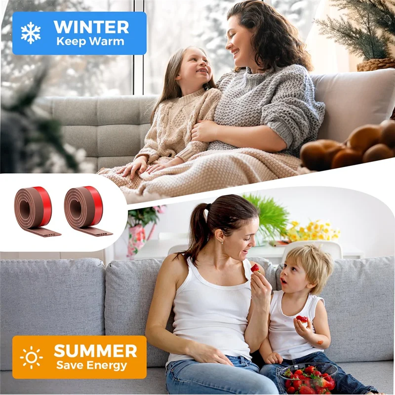 

【24 часа распродажа】Регулируемая дверная пробка, резиновая уплотнительная лента для нижней части двери, звукоизоляция, ветрозащита