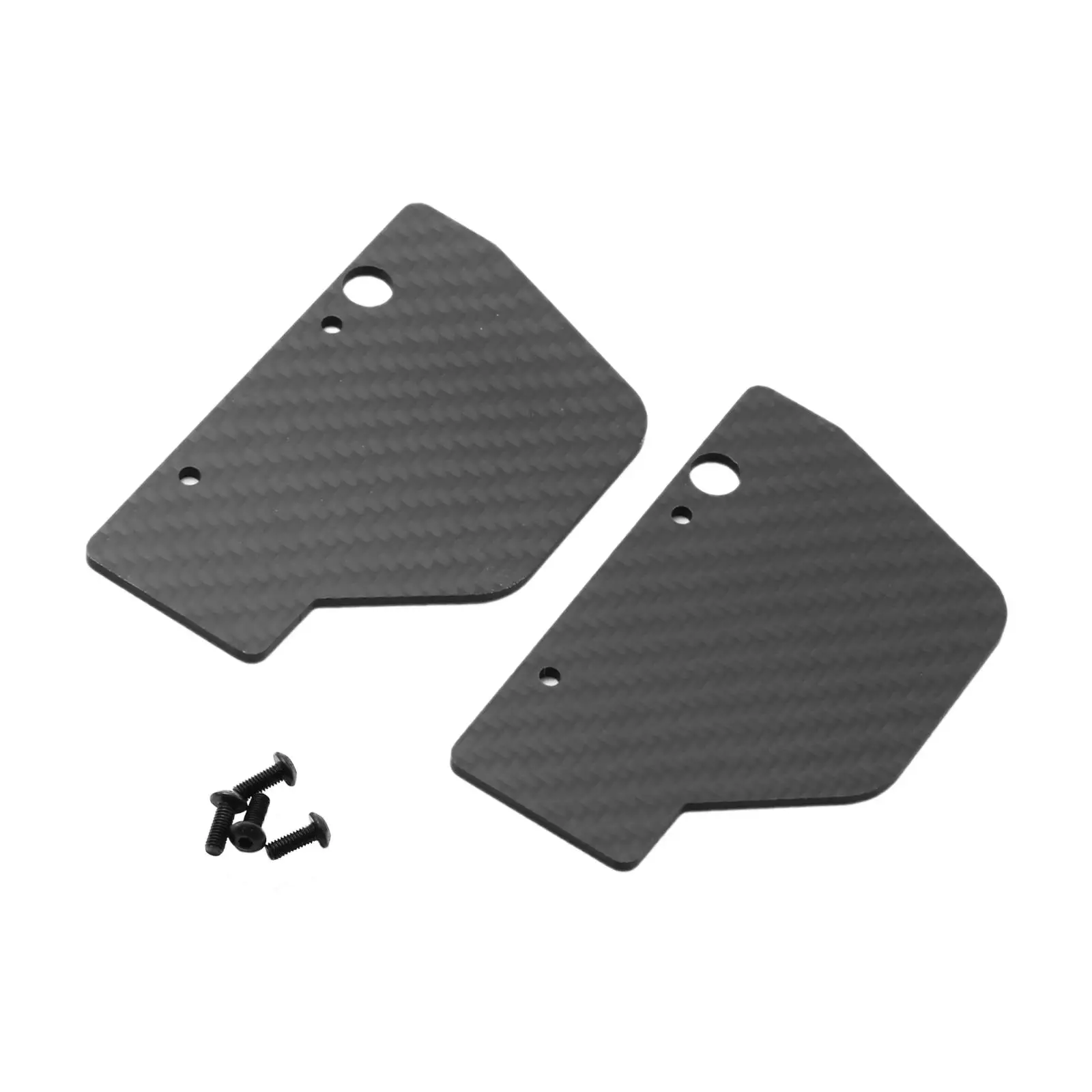 RC Car Rear Mudguard 1/7 1/8 Replacement Suspension Guard Plate Guards Mud Flaps for Car Trucks Crawler Model Buggy Vehicles