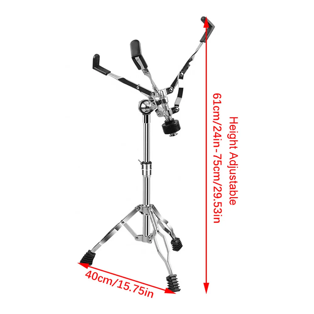 Snare Drum Stand,Double Braced Tripod Dumb Snare Stand Holder For  10\'\'-14\'\' Dia Drum,Drum Pad