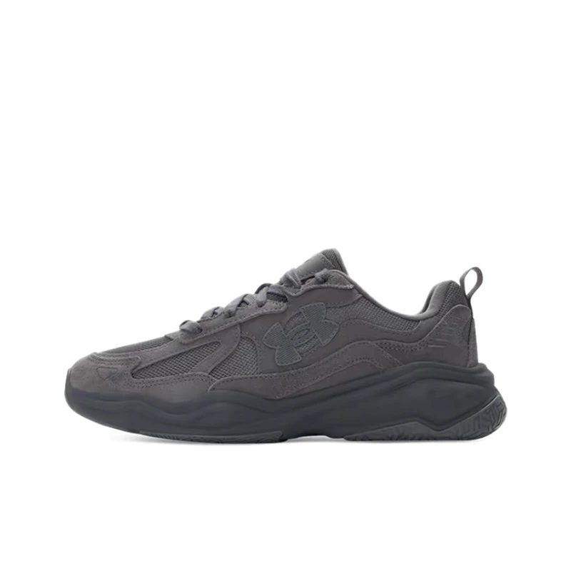 Under Armour Aspire Black Minimalist Versatile Comfortable Durable High-Quality Low-Top Lace-Up Running Unisex Shoe 6003966-025