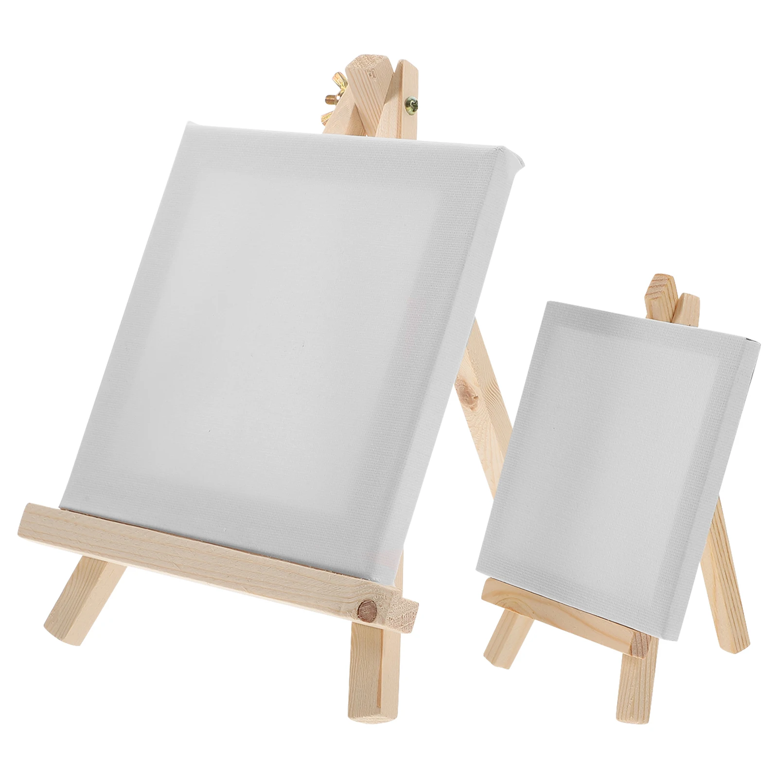 

2PCS Mini Easel Sketching Small Drawing Stand Wooden Painting Canvas Accessories Ideal for Crafts Home Decor
