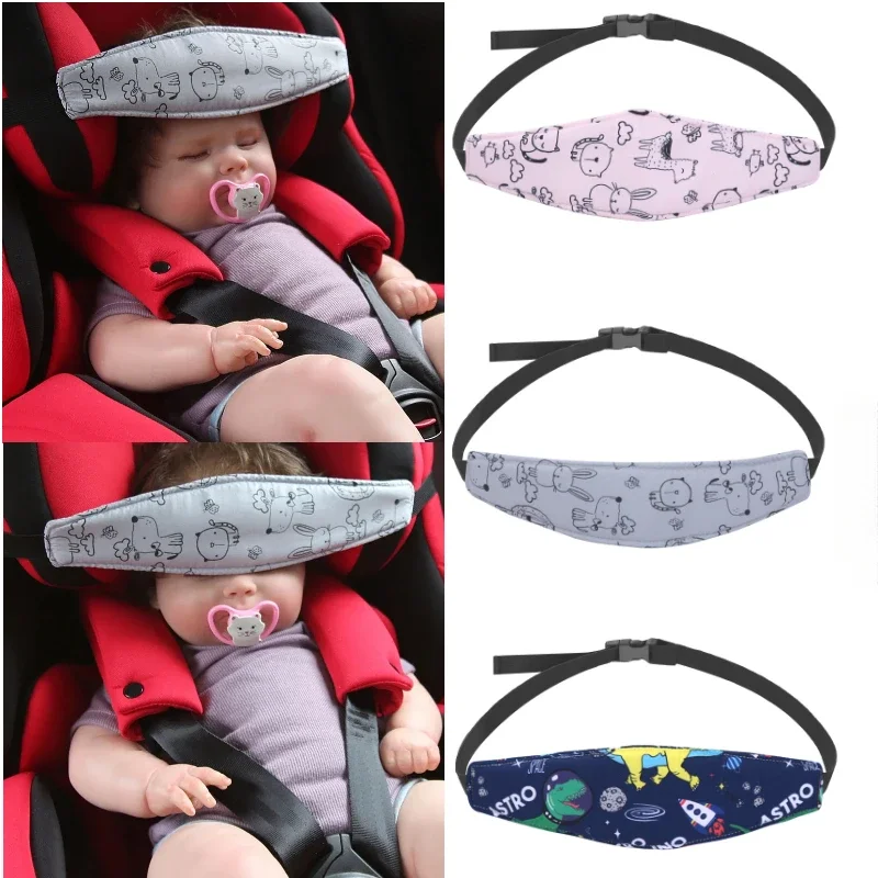 

Infant Baby Car Seat Head Support Children Stroller Fastening Belt Adjustable Kids Playpens Sleep Positioner Baby Saftey Pillows