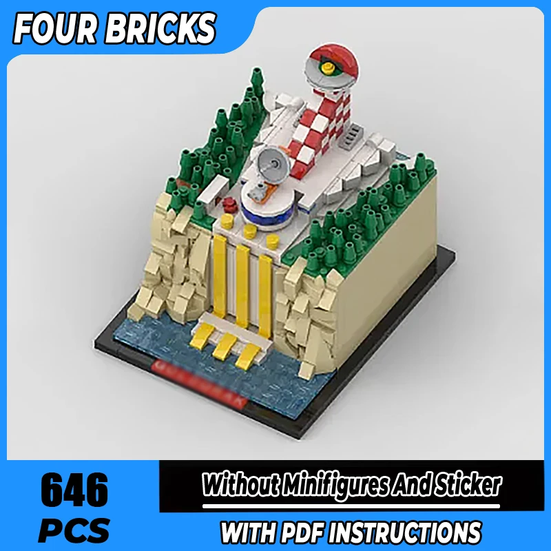 

Moc Building Blocks Grendizer Technology Модульные кирпичи Модель Подарки Рождественские игрушки DIY Наборы Сборка!