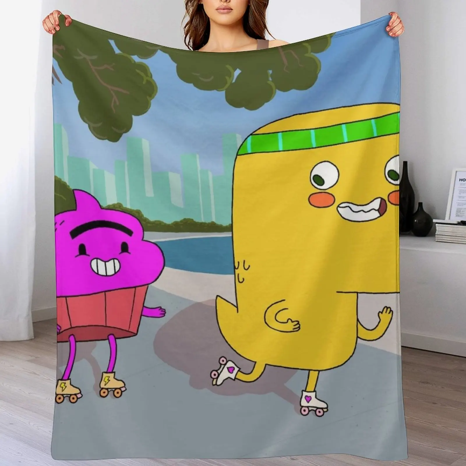 

Bros Throw Blanket halloween Luxury warm winter Weighted Blankets