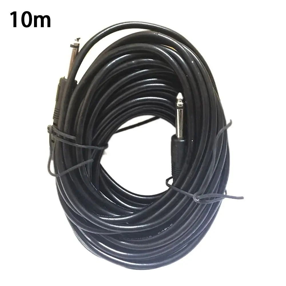 Black Connecting Cable Effector Connector Guitar Amplifier Amp Electric Patch Cord Guitar Cable Guitar Audio Cable