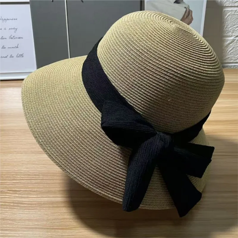 New style hats seaside foldable large brim fisherman women's UV