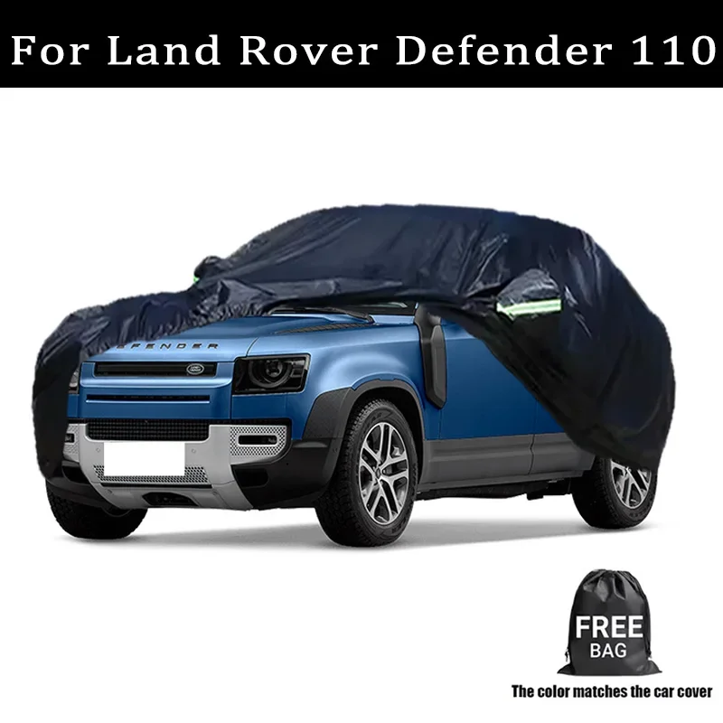 

For Land Rover Defender 110 Car Covers Outdoor Waterproof Dustproof Sun Rain Snow Protection Thick Oxford Cloth Full