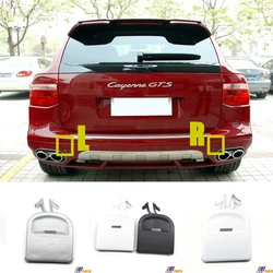Fit 07-10 L&R Porsche Cayenne 9PA1 955 957 Base GTS S Turbo Sport REAR TOW EYE CAP COVER
